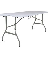 Flash Furniture Kathryn 5-Foot Height Adjustable Bi-Fold Granite White  - €124,50 EUR