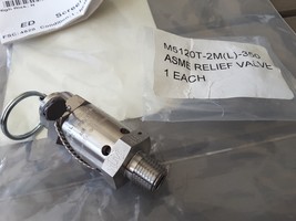 CIRCLE-SEAL ASME RELIEF VALVE M5120T-2M(L)-350 SAFETY  NEW NOS RARE SALE... - £77.51 GBP