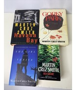 A lot of 4 Martin Cruz Smith novels - 2 h/c &amp; 2 p/b - Red Square, Gorky ... - $128.89 MXN