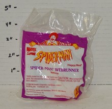 1994 McDonalds Happy Meal Toy Marvel Comics Spider-man  Webrunner Vehicle MIP - £11.82 GBP