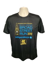 2019 Blue Cross Broad Street Run 40 Years Adult Small Black Jersey - £14.08 GBP