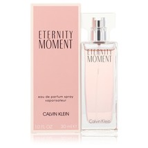 Eternity Moment by Calvin Klein Eau De Parfum Spray 1 oz for Women - £38.83 GBP