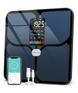 Ablegrid Body Fat Scale,Digital Smart Bathroom Scale For Body, Rechargeable - $70.99