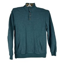 Arrow Men&#39;s Long Sleeved Fleece Sweater Size L Green - $11.30