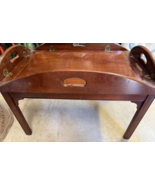 Vintage Mahogany Butler Coffee Table - $7,456.24 MXN