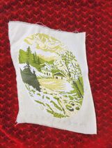 Petit point needlepoint tapestry, hand embroidered vintage tapestry cros... - $40.00