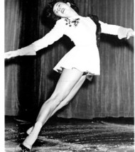 Shirley Roberts Ice Skater 1954 Image Photograph Snapshot Printed 2008 - £11.95 GBP