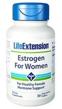 MAKE OFFER 2 PACK Life Extension Estrogen For Women Menopause Relief 30 veg tabs image 2