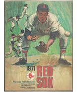 1971 Boston Red Sox Program Minnesota Twins H Killebrew C Yastrzemski Ro... - £9.40 GBP