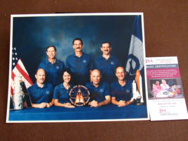 STS-61 Crew Hubble Mission Nasa Astronauts Signed Auto Vtg Kodak Litho Photo Jsa - £562.68 GBP
