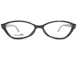 Ralph Lauren Eyeglasses Frames RL1340 E1K Polished Black Oval Cat Eye 50-15-135 - £41.06 GBP