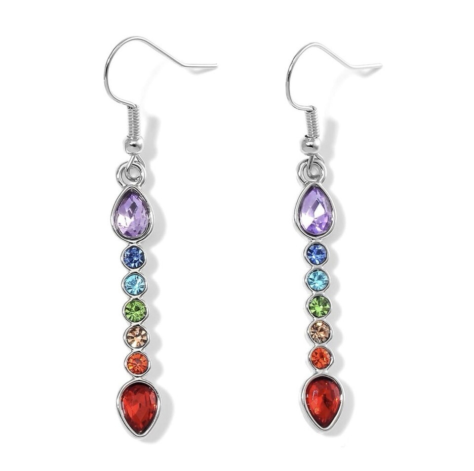 Seven Chakra Necklace And Earring Set Item image 5