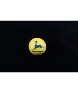 Vintage John Deere Shooter Marble Yellow &amp; Green Letters Nice Color - €17,15 EUR