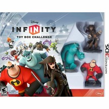 NEW Disney Infinity Nintendo 3DS Toy Box Challenge Video Game Starter Pack N3DS - £10.52 GBP