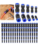 Eeekit 100 Pcs Quick Connect Air Hose Fittings, 5/32 1/4 5/16 3/8 1/2 In... - $614.51 MXN