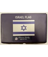 6&#39;x10&#39; Israel Flag 300D Nylon Embroidered Flags Real Brass Grommets USA ... - £119.90 GBP