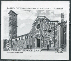 Vatican City 2020. Cathedral Basilica of Volterra (MNH OG) Stamp - £3.34 GBP