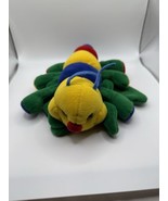 Plush Creations Inc Colorful Caterpillar Bug Hand Puppet Red Green Yello... - £6.47 GBP