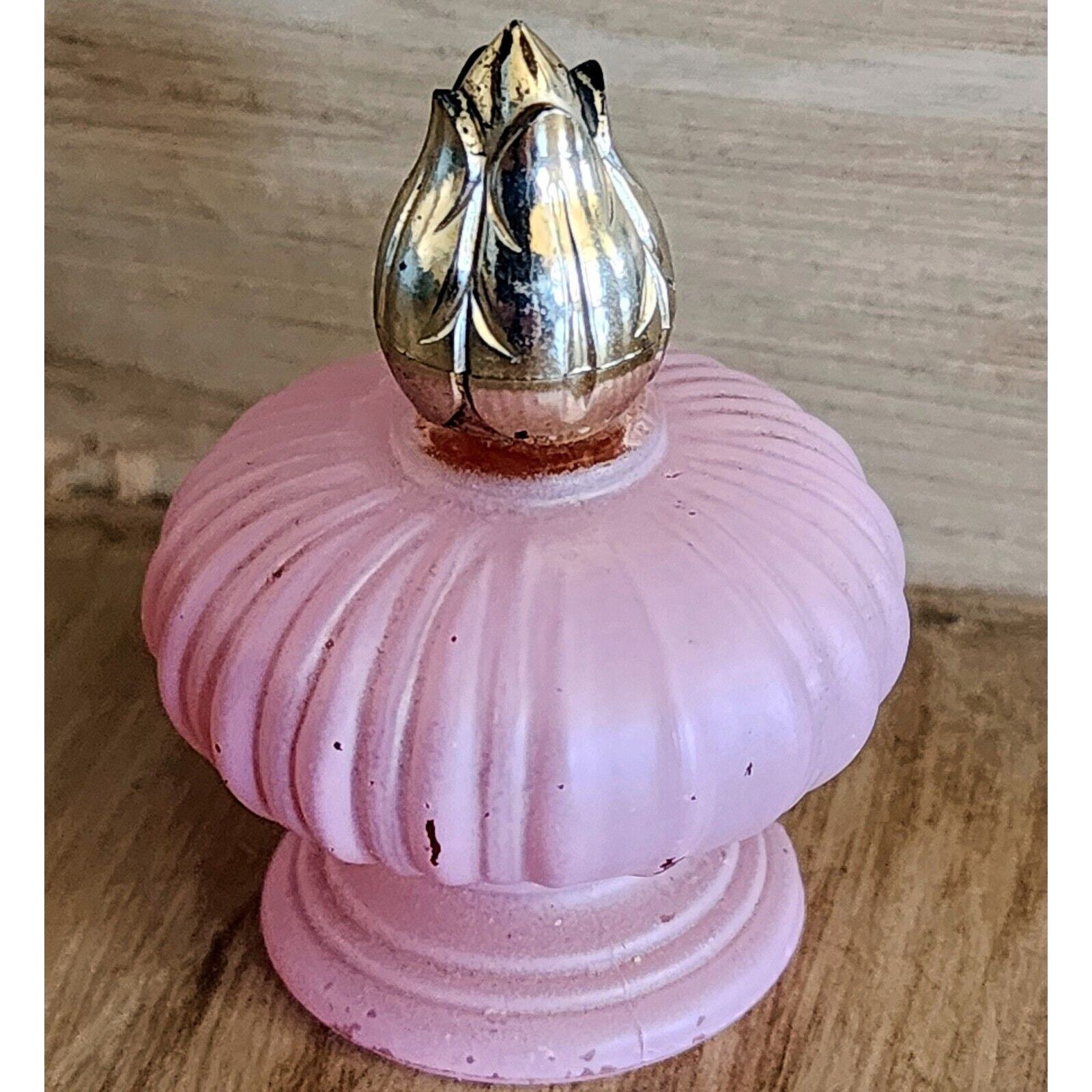 Vintage Pink Mini Avon Perfume Bottle Elusive .5 Fl Oz About 60% See Pic... - $8.99