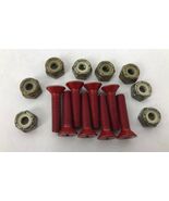 7/8&quot; RED Skateboard Hardware By CARGO Hardware OEM Phillips Head free sh... - $115.66 MXN