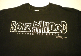 BOYZ N THE HOOD Movie Promo(?) Vintage 1991 Black XL Single Stitch T-SHI... - £87.92 GBP