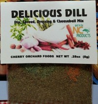Delicious Dill Dip Mix (2 mixes) dips, spreads, cheese balls &amp;salad dres... - £9.74 GBP
