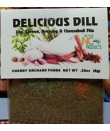 Delicious Dill Dip Mix (2 mixes) dips, spreads, cheese balls &amp;salad dres... - £9.71 GBP