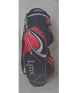 Lynx Cart Golf Bag 14 Way Divided, 9 Zipper Pockets - $54.14 CAD