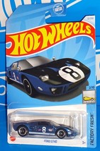 Hot Wheels 2024 Factory Fresh Series #12 Ford GT40 Mtflk Blue w/ 5SPs AUTOLITE - £2.31 GBP