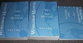 2010 Ford Mustang Gt Cobra Mach Service Shop Repair Workshop Manual Set W Ewd - £95.36 GBP