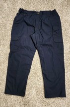 5.11 Tactical Taclite Pro Ripstop Cargo Pants 42x30 Men Black Utility Work - $24.00