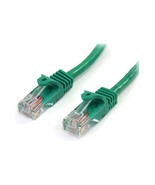 STARTECH.COM 45PATCH25GN 25FT GREEN CAT5E CABLE SNAGLESS ETHERNET CABLE ... - £36.12 GBP