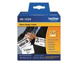 2.3x3.4&quot; Adhesive Name Badge White Paper Labels for QL Label Printers, 2... - £24.66 GBP