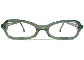 Vintage La Eyeworks Brille Rahmen BODONI 293 Durchsichtig Grün Cat Eye 4... - $69.28