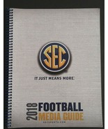 SEC Football Media Press Guide w/ Stats, Records, Scores, Teams 2018 (26... - £22.42 GBP