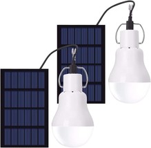 Portable Solar Bulb 15W 130LM LED Bulb USB Rechargeable Solar Panel Light for Ou - $44.86