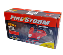 Black &amp; Decker Firestorm Sander 18 Volt Cordless 3 In 1 Detail Sander FS18S - £39.32 GBP