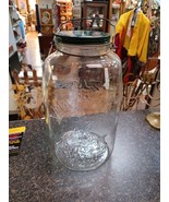 Huge 14” Mason&#39;s Pickle Jar With Stars &amp; Eagle Patent Nov. 30th 1858 Wir... - $2,634.16 MXN