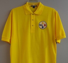 NFL Pittsburgh Steelers Mens Embroidered Polo Shirt XS-6XL, LT-4XLT New - £20.37 GBP+