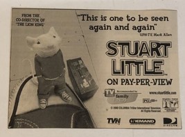 Stuart Little Tv Guide Print Ad Michael J Fox TPA8 - £4.26 GBP
