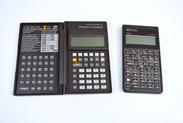 HP 18C Business Consultant Calculator + 10B Calculator * Hewlett-Packard... - $35.53