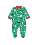Peanuts Holiday Infant CottonChristmas Blanket Sleeper, Size Newborn  - $11.26