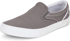Men&#39;s Hurley Arlo Slip On Canvas Skateboarding Shoe, Multiple Sizes Grey/White - £47.15 GBP