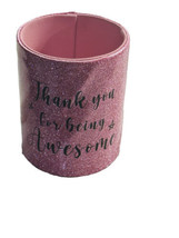 Glitter Pen Holder Pencil Cup Shiny for Women Girls, Luxury Makeup Brush Cup 4” - £12.56 GBP