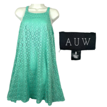 Mint Green Trapeze Dress Sz 8 Women&#39;s Lined Sleeveless  - $16.19