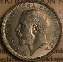 1926 Great Britain George V .500 Silver Sixpence - ICCS MS-64 - $77.60