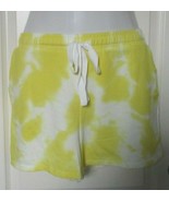 Style and Company casual Shorts Size X-Large  Yellow tie dye - £13.39 GBP