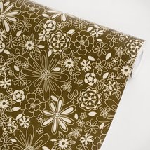 Elegant Flowers - Self-Adhesive Wallpaper Home Decor(Roll) - £19.38 GBP