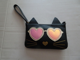 Purse Kitty - Clutch/Crossbody Bag - with Power Bank - Black - Adjustable Strap - £20.10 GBP