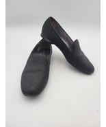 Donald J. Pliner Hazel Slip On Loafer Shoes Womens Black Embellished Sue... - €30,18 EUR